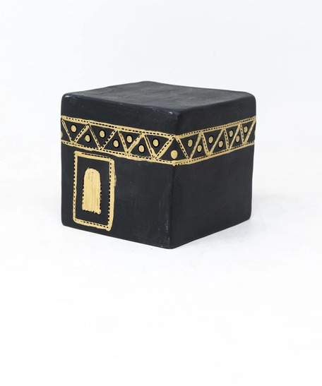 Small Decorative Gypsum Kaaba Figure