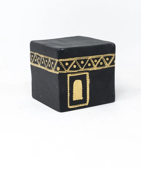 Small Decorative Gypsum Kaaba Figure