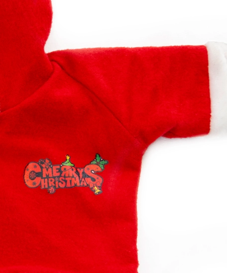 Red & White Santa Claus Cat Hoodie