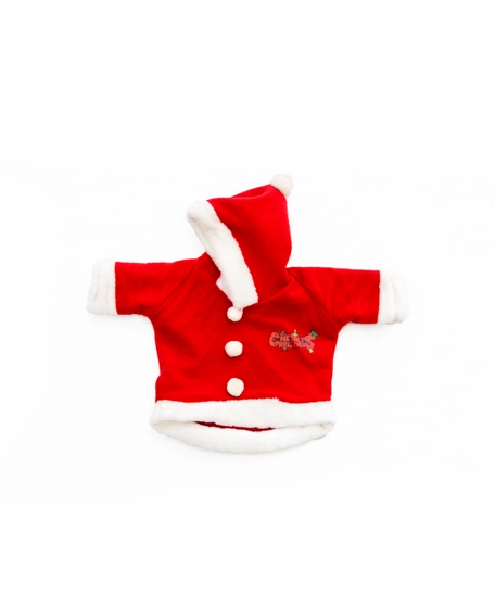 Red & White Santa Claus Cat Hoodie