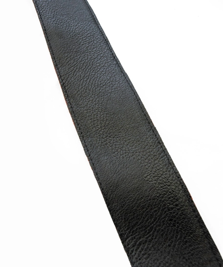 Wide Leather Shoulder Strap with Colorful Stitched Patterns - Multiple Patterns - Pattern 1