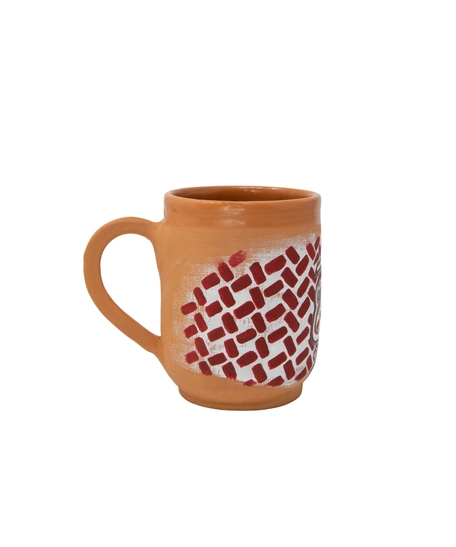 Hand-painted Pottery Mug - Nashmi