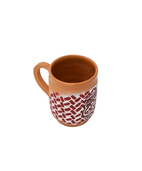 Hand-painted Pottery Mug - Nashmi