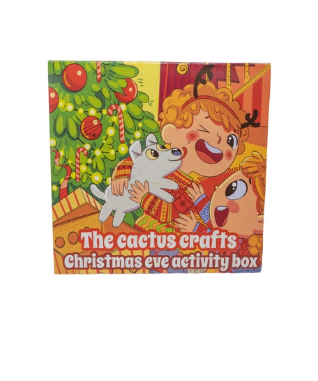 The Cactus Crafts Christmas Eve Activity Box - Design 1