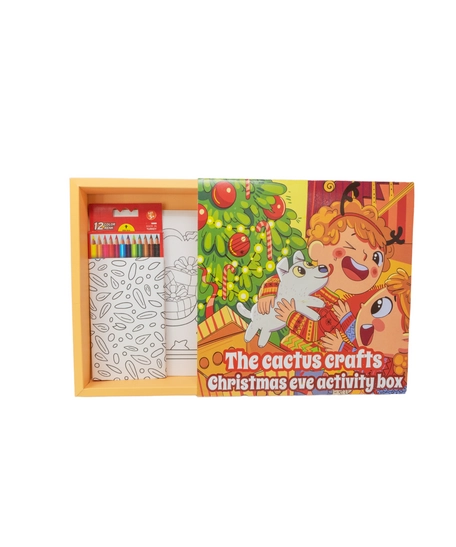 The Cactus Crafts Christmas Eve Activity Box - Design 1