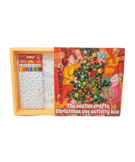 The Cactus Crafts Christmas Eve Activity Box - Design 2