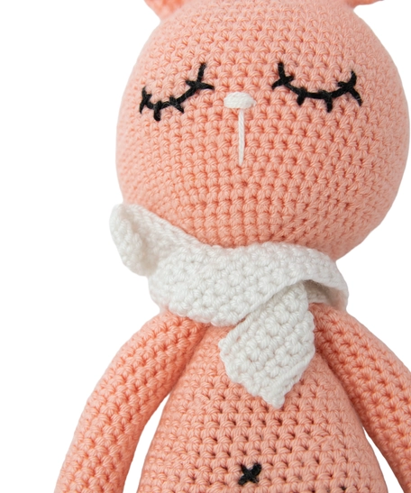 Crochet Kids Toy - Pink Bunny