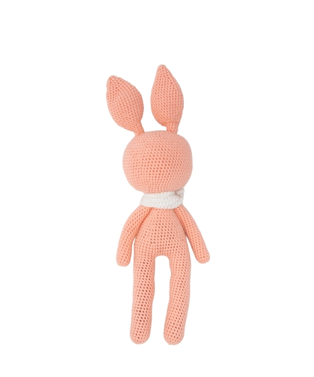 Crochet Kids Toy - Pink Bunny