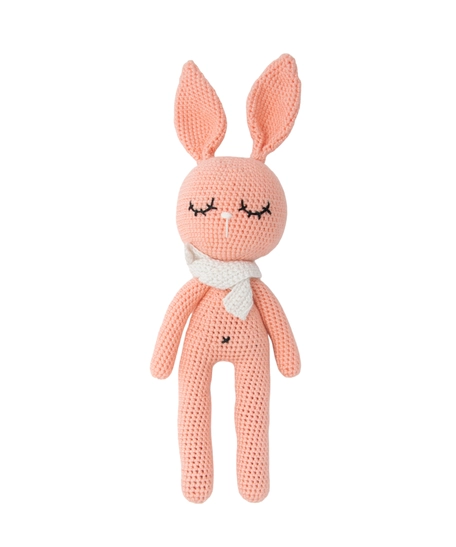 Crochet Kids Toy - Pink Bunny