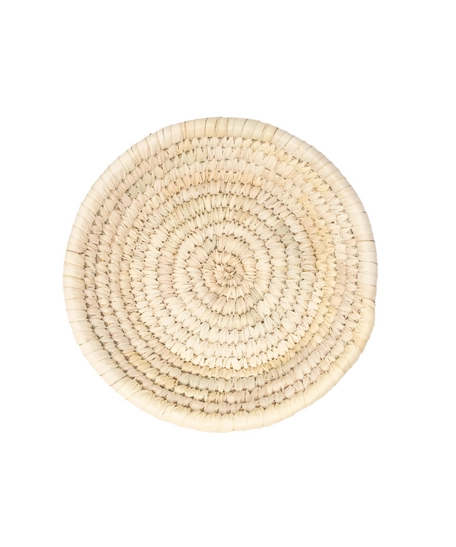 Eco-friendly Large Handmade Straw Plate