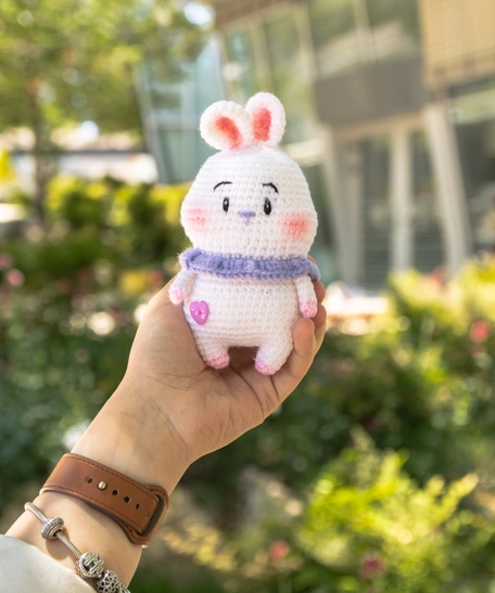 Handmade Cute Crochet Rabbit