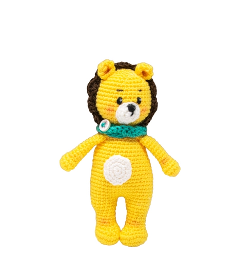 Handmade Amigurumi Lion Toy 