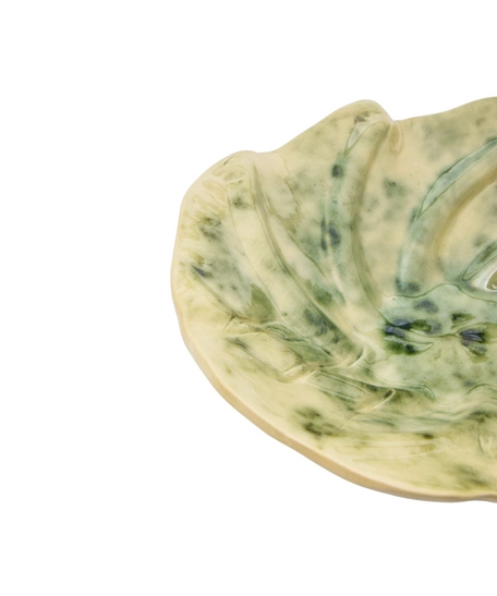 Green Seashell Plate