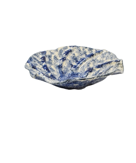 Blue Seashell Plate