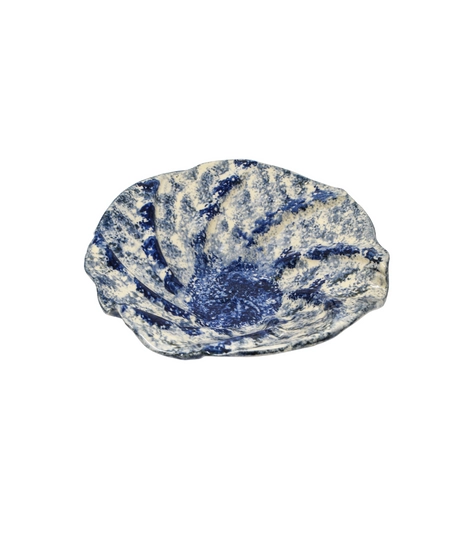 Blue Seashell Plate