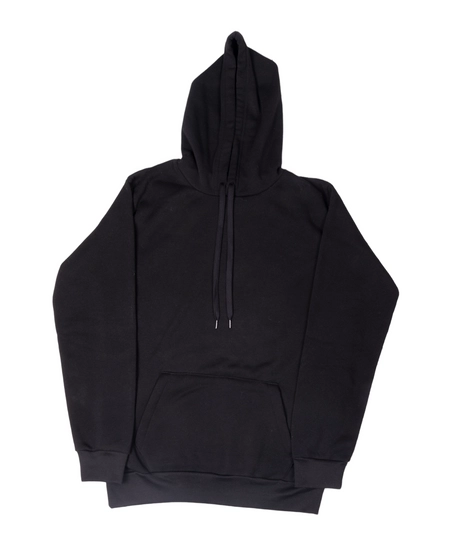 Black Hoodie with Hand Embroideries of Palestinian Map and Names of Its Cities