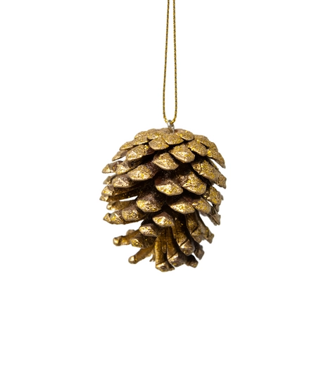 Handmade Golden Pine Car Pendant 