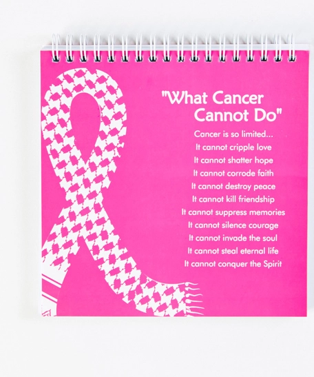 The Beacon of Motivation for Cancer Patients: 100-Sheet Notebook - Blue