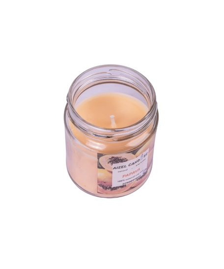 Papaya Scented Candle: A Tropical and Fruity Fragrance