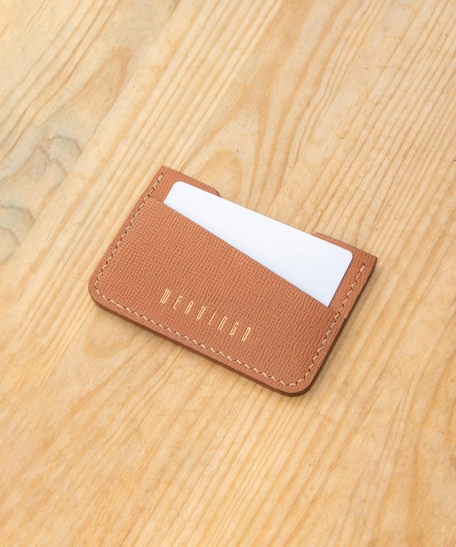 The E1 Wallet - EDC Slim Leather Card Holder - Available in Two Colors - Card Camel