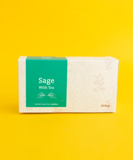 Natural Sage with Tea Box - Contains 20 Bags