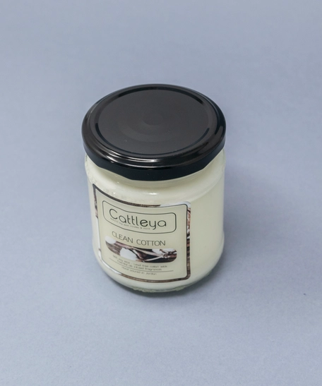 Clean Cotton Soy Candle - Small Size 150 Grams