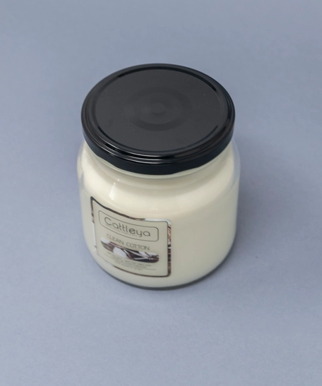 Clean Cotton Soy Candle - Large Size 500 Grams