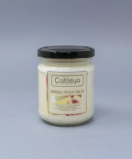 Peach Mango Soy Candle - Small Size150 GRAM 