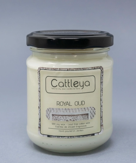 Royal Oud Soy Candle - Small 150gram