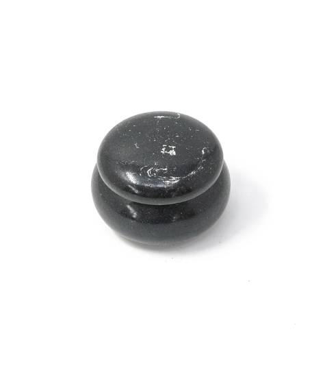 Black resin jewelry box with lid - available in two designs