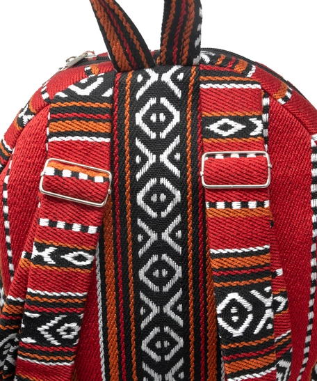 Stylish Sadu Backpack in Bedouin Style - Available in Two Colors - Turquoise