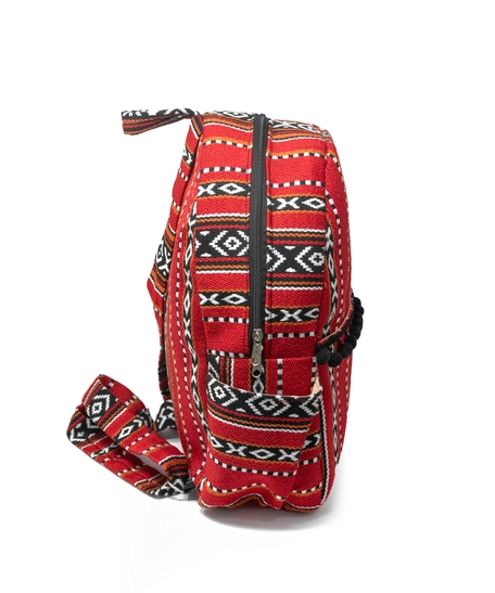 Stylish Sadu Backpack in Bedouin Style - Available in Two Colors - Turquoise