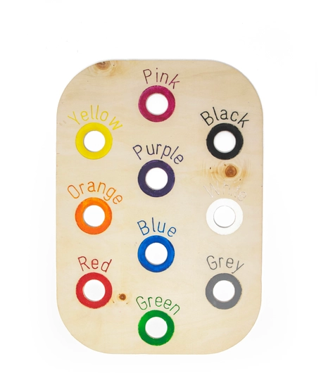 Educational Board Game for Children that Helps Learn Colors and Numbers!