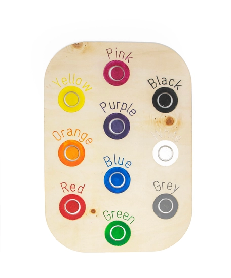 Educational Board Game for Children that Helps Learn Colors and Numbers!