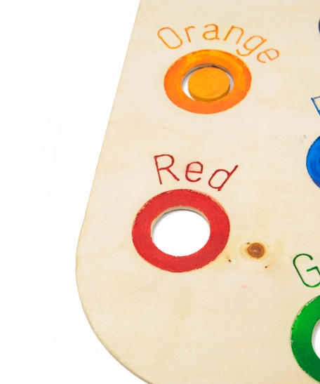 Educational Board Game for Children that Helps Learn Colors and Numbers!