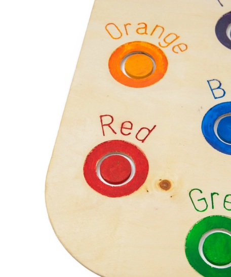 Educational Board Game for Children that Helps Learn Colors and Numbers!