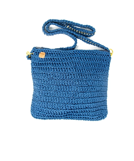 Crochets Navy Bag 