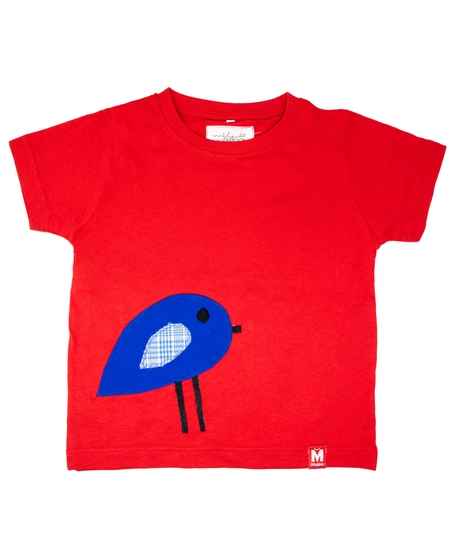 Kids T-shirt Red Design 2