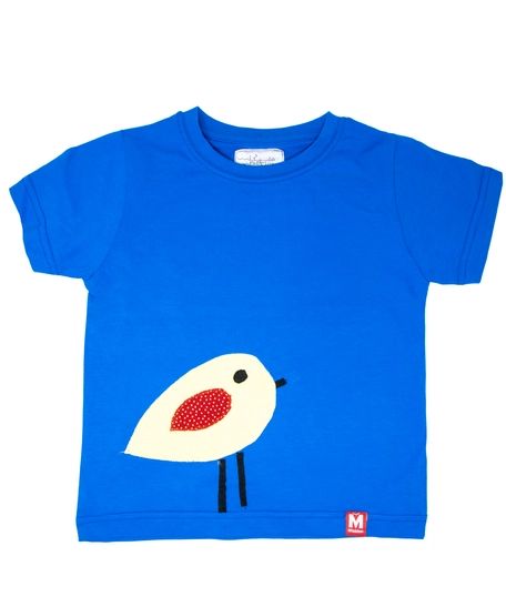 Handmade Kids T-shirt Navy Blue