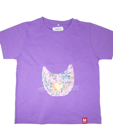 Kids T-shirt Purple design 4