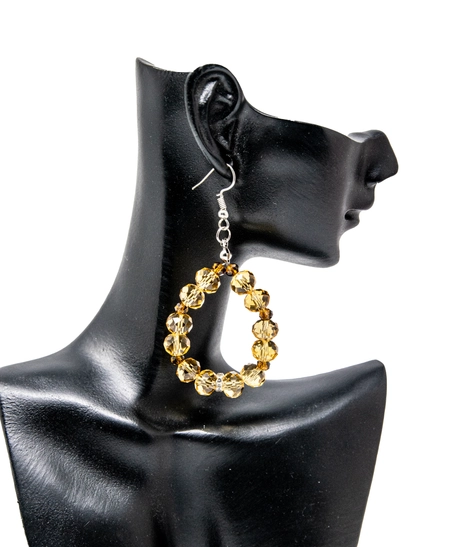 21K Gold Earring For Women - Classy & Graceful Design