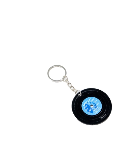 Keychain of Different Colors Engraved with Music-Themed Quotes - Keychain RED