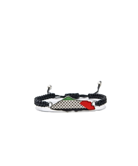 Palestinian Map Bracelet - A Stunning Artistic Expression of National Identity