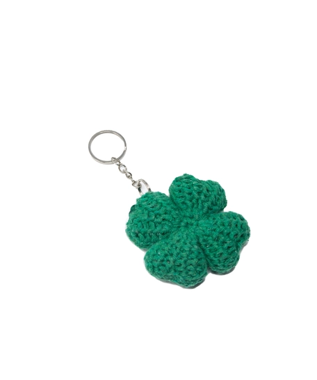 Handmade Keychains in Unique Shapes to Add a Touch of Whimsy to Your Keys - Key chain Pink and Green