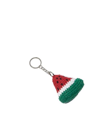 Handmade Keychains in Unique Shapes to Add a Touch of Whimsy to Your Keys - Key chain Pink and Green