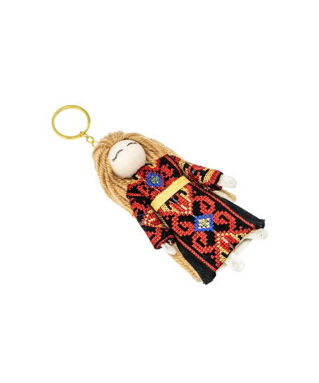 Handmade Keychain Red Dress with Elegant Design and High Quality