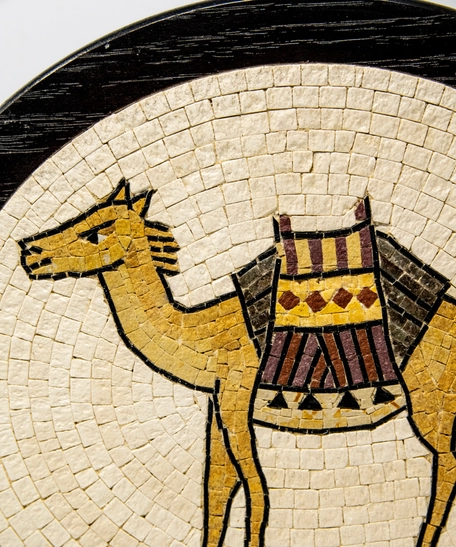 Exquisite Camel Mosaic Art - A Unique Piece for Your Home