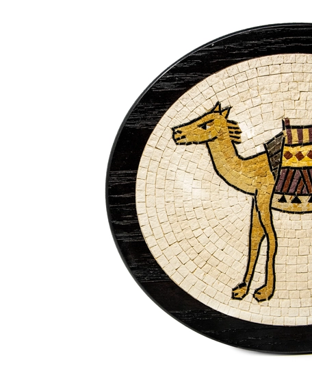 Exquisite Camel Mosaic Art - A Unique Piece for Your Home