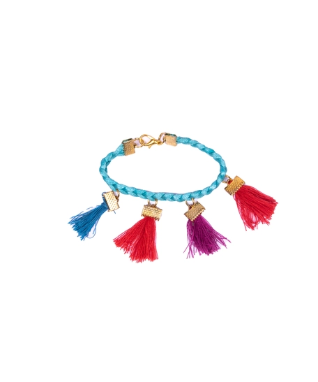 Handmade Colorful Yarn Wristbands for Women