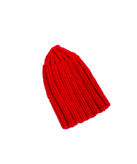 Handmade Red Wool Cap: Warm, Stylish, and Sustainable